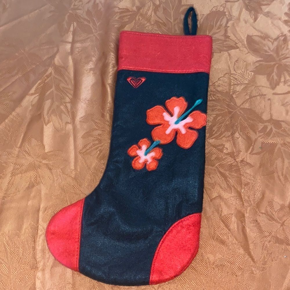 Roxy Hawaiian Felt Christmas Stocking